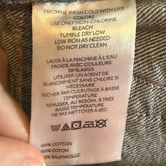 We The Free Ripple Wide Leg Crop Jeans Size 24 - Picture 8 of 10